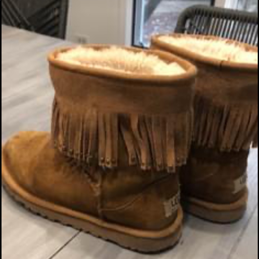 UGG Fringe Boots